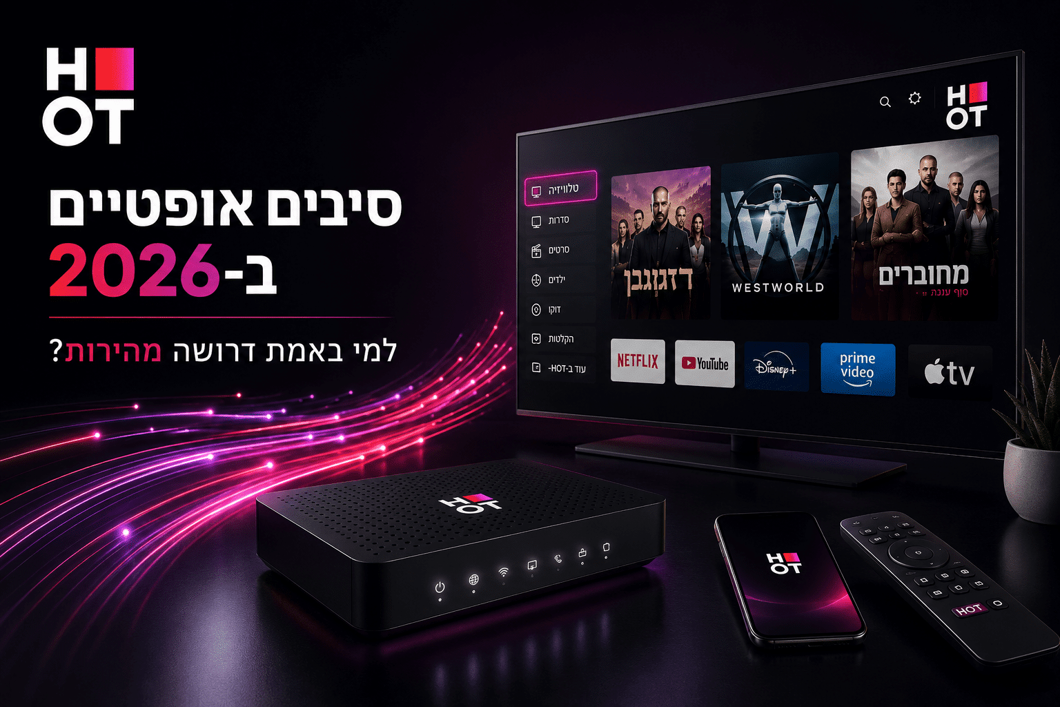 סיבים אופטיים ב-2026: למי באמת דרושה מהירות של 2.5 או 5 ג'יגה?